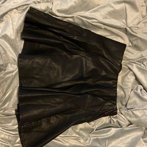 Faux leather Torrid skirt